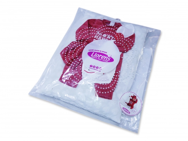 Llorens M844-54 kledingstuk voor pop baby NEW BORN maat 43-44 cm