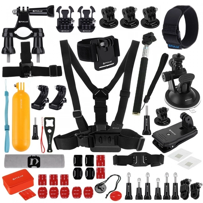 Accessoires Puluz Ultimate Combo Kits pour caméras d'action PKT16 53 en 1