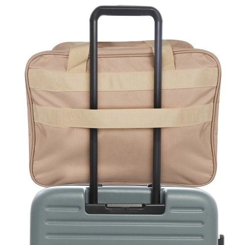 Voyage confortable avec fixation sur la valise