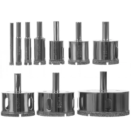 Diamanten boorzaagset 10 stuks - Bigstren 21641