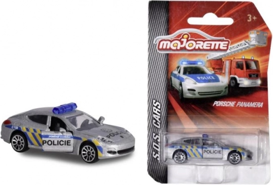Police Metal Car Czech Version