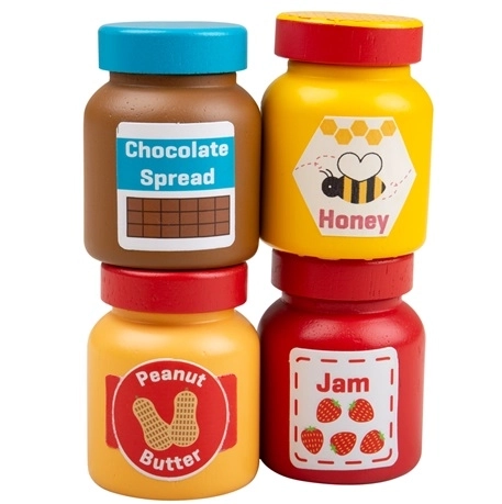 Houten set snackspreads