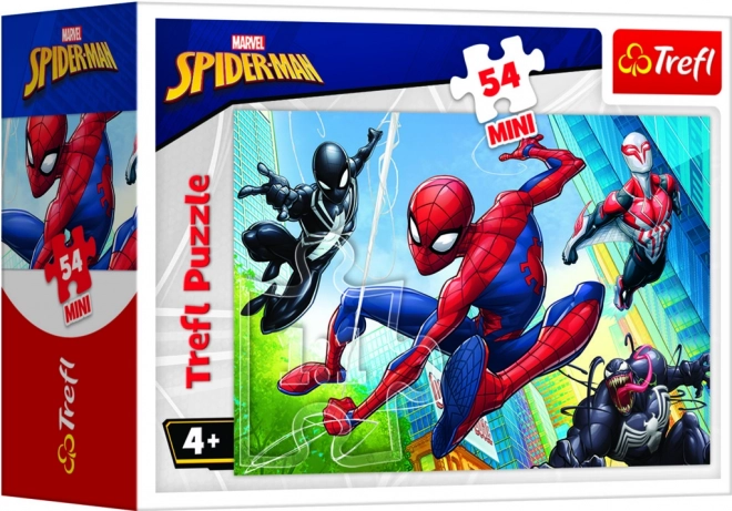 Minipuzzel Spiderman 54 stukjes