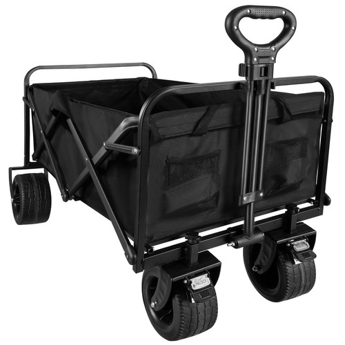 Foldable Transport Cart for Garden and Beach