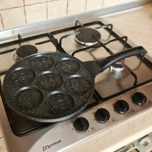 Pan voor eieren en pannenkoeken