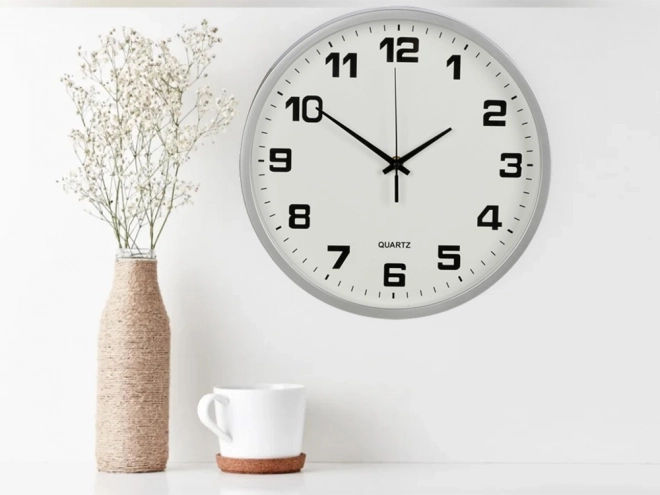 Grandes horloges murales avec mécanisme silencieux