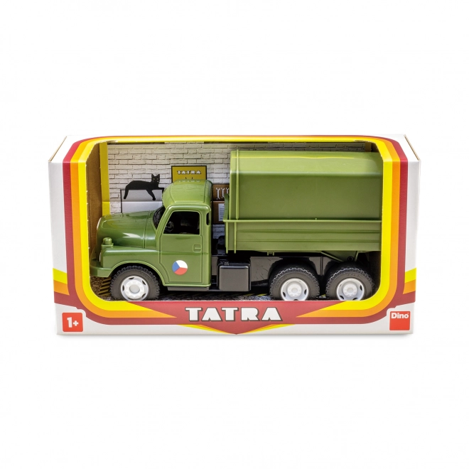 Militaire vrachtwagen Tatra 148 - kaki vrachtwagen