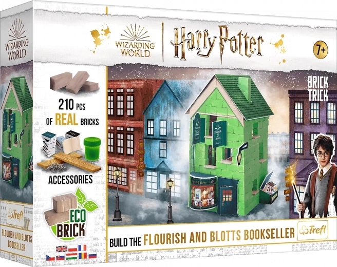BRICK TRICK HARRY POTTER – Flourish and Blotts Bookstore, 210 pieces