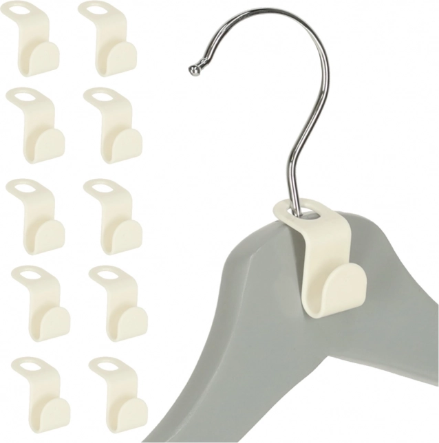 Hanger hooks for wardrobe – organizer, set of 10 pcs