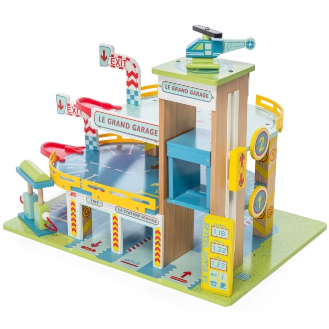 Houten speelgoed Le Grand Garage