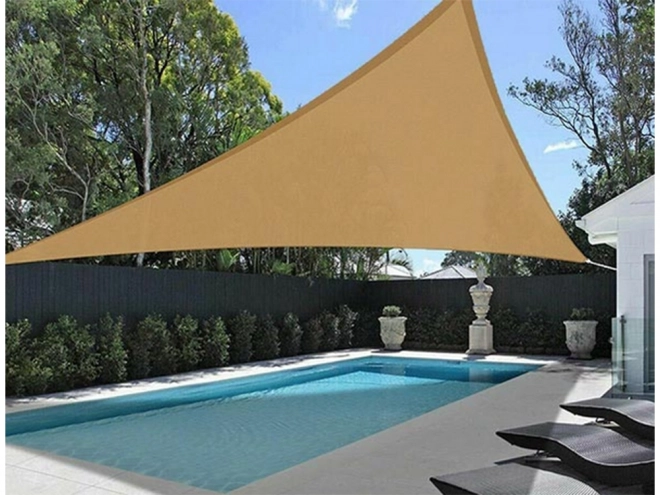 Wasserdichte Sonnensegel 3x3x3m