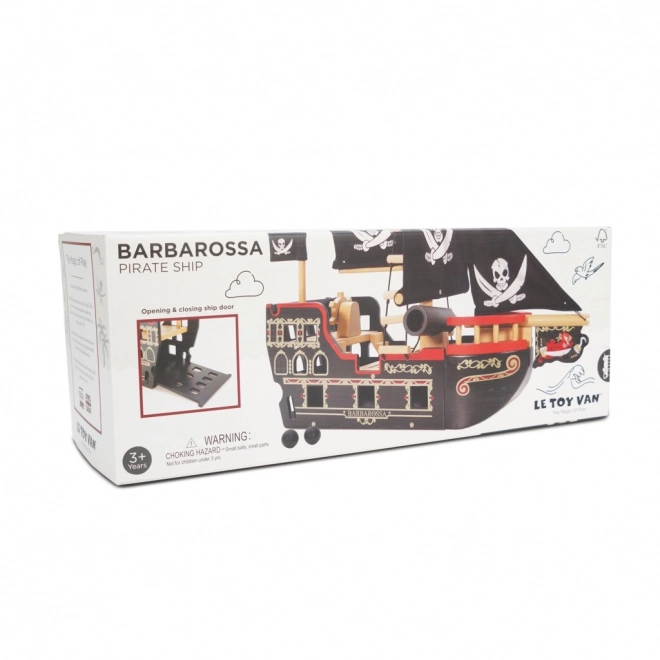 Piratenboot Barbarossa