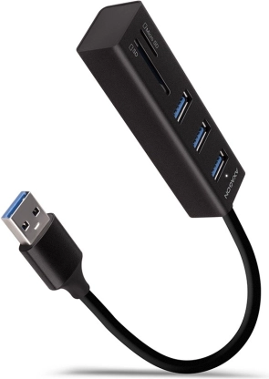 Mehrport-USB-Hub AXAGON HMA-CR3A mit Kartenleser
