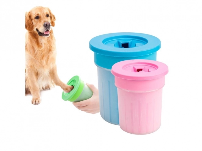 Nettoyeur de pattes en silicone pour chiens et chats