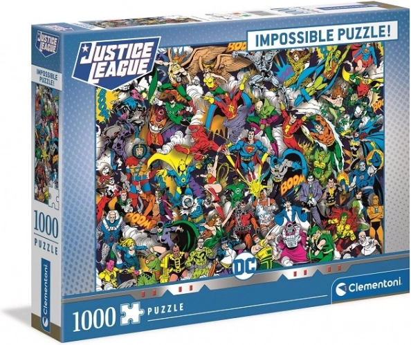 Puzzle Clementoni Impossible: DC Comics Justice League 1000 Pieces