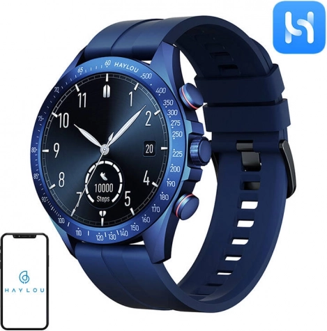 Slimme horloge Haylou Solar Pro blauw