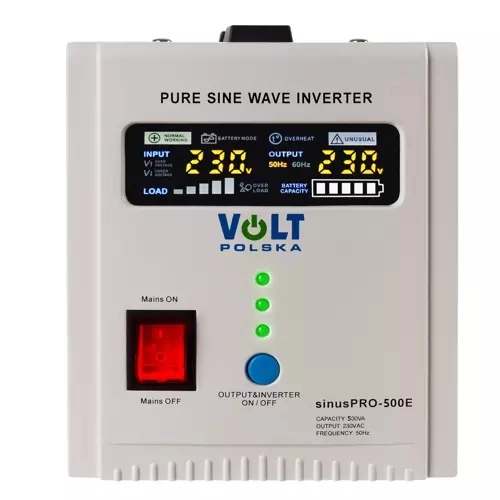 Noodstroomvoorziening Volt Polska sinusPRO-500E