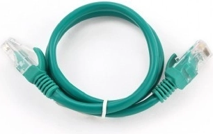 Câble patch CAT5e 1,5 m vert avec gaine moulée