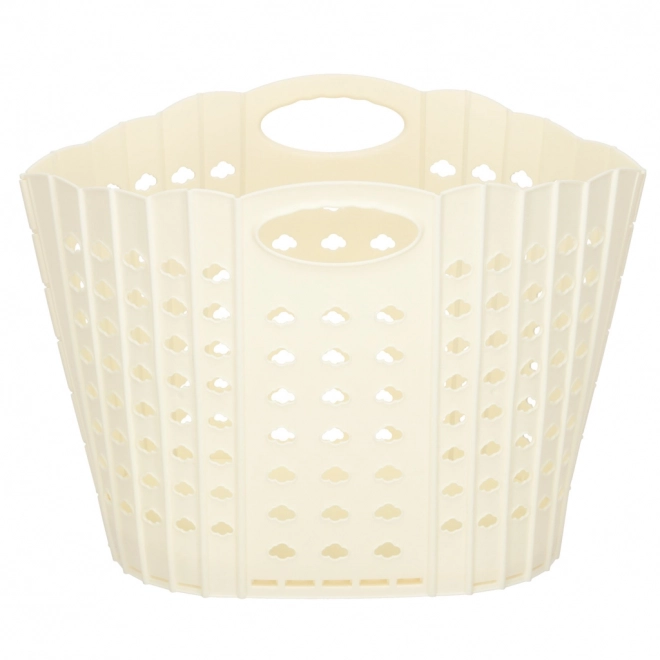 Cream Foldable Laundry Organizer