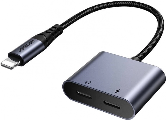 Adaptateur audio Joyroom 2 en 1 Lightning vers double Lightning