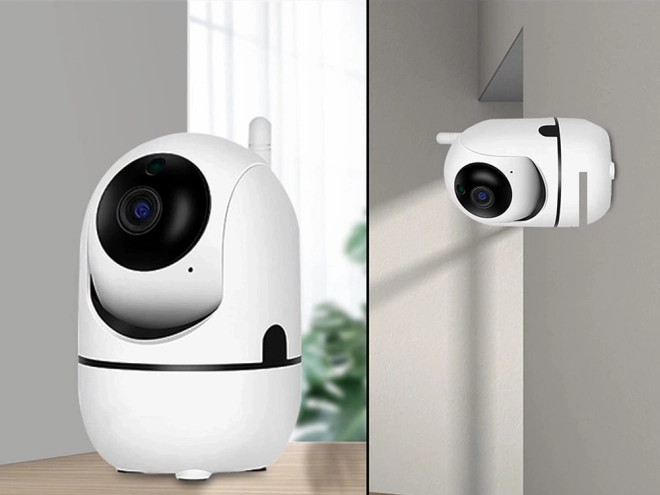 Indoor IP camera with Wi-Fi and rotating head