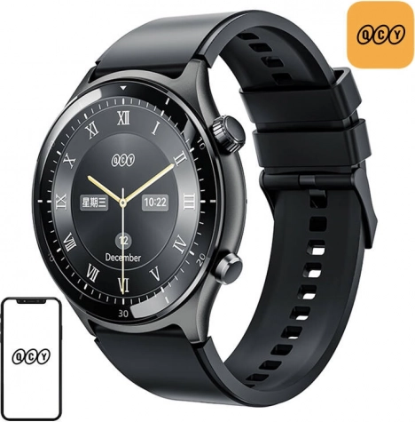Slimme horloge QCY S7 zwart