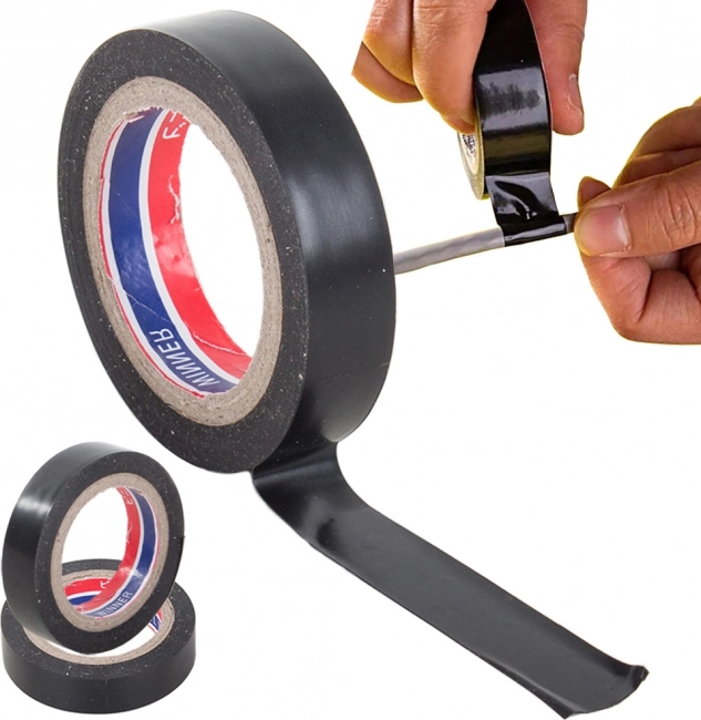 PVC isolatietape zwart waterdicht 17 mm 18 m