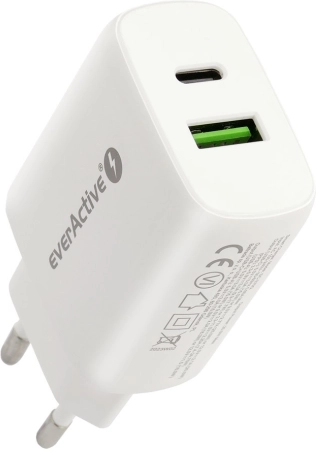 USB/USB-C oplader 25W wit