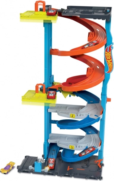 Hot Wheels City racetoren 66 cm met autootje