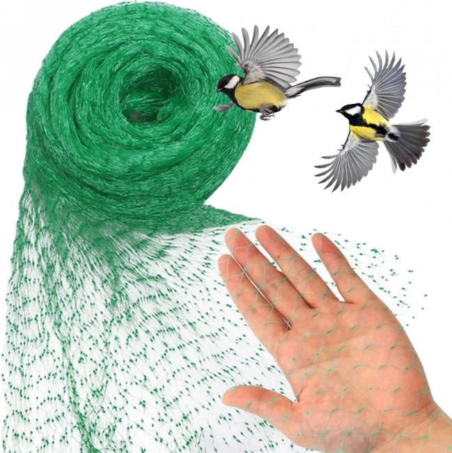 Schutznetz gegen Vögel 4x10 m