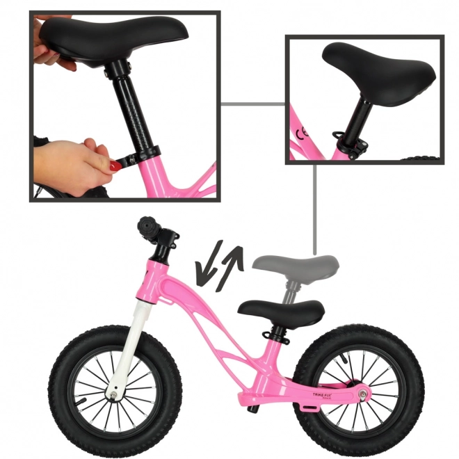 Roze loopfiets Trike Fix Active