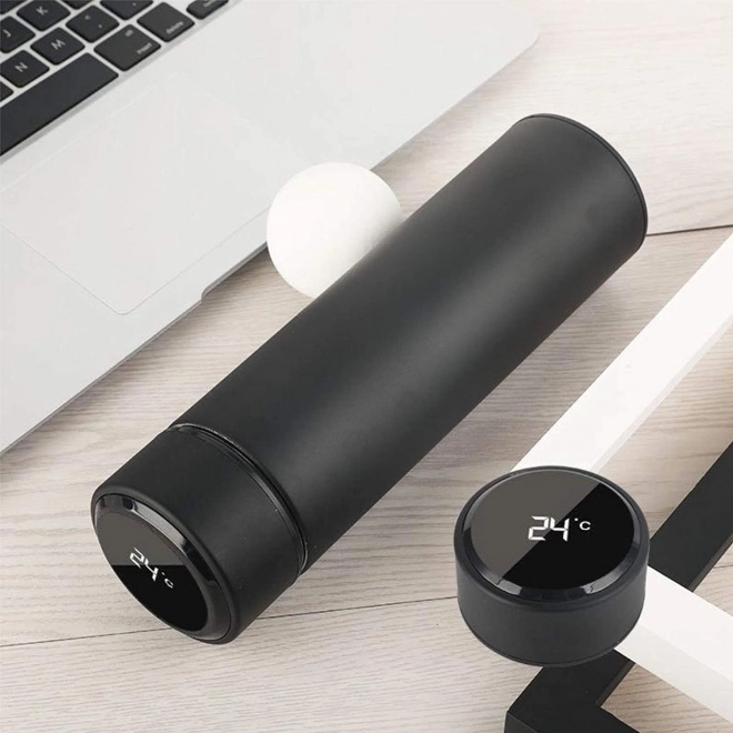Smart LED Thermal Mug 500ml Black
