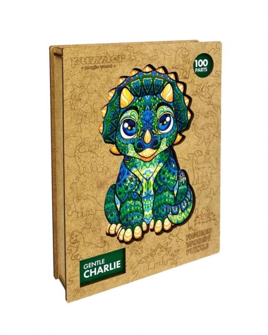 Magische houten kleurrijke puzzel - Lieve Charlie