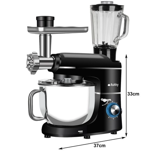 Ruhhy 16747 Robot de cuisine avec moulin 6,2L 2200W
