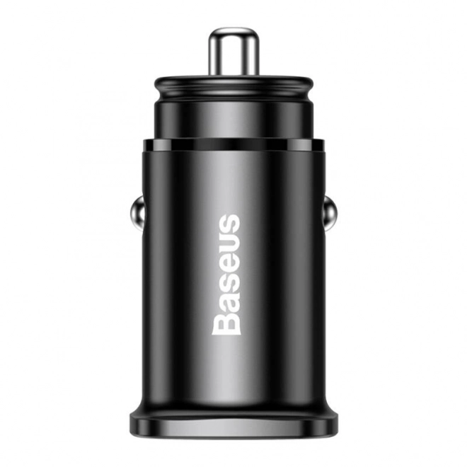 Snel autolader Baseus 30W zwart