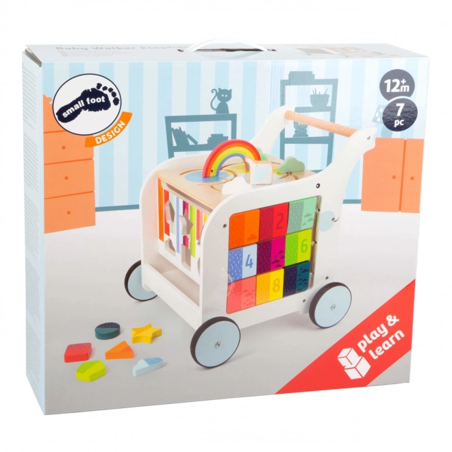 Houten loopwagen Olifant van Small Foot