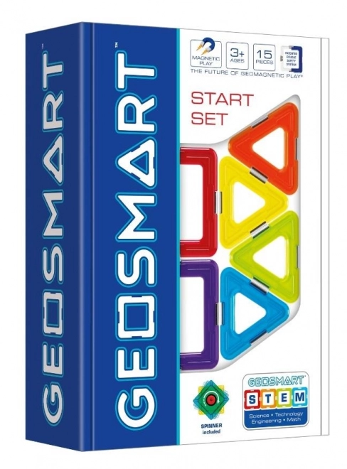 Magnetische bouwset GeoSmart Startset - 15 stukken