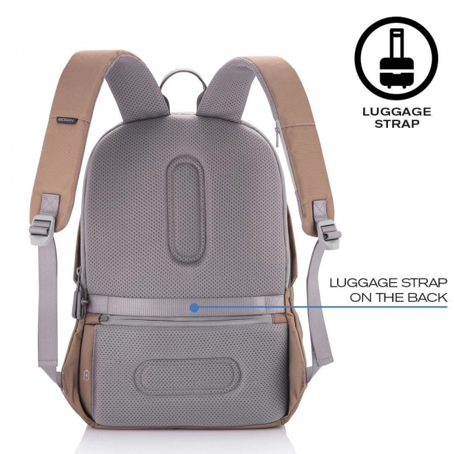 Sac à dos antivol Bobby Soft marron