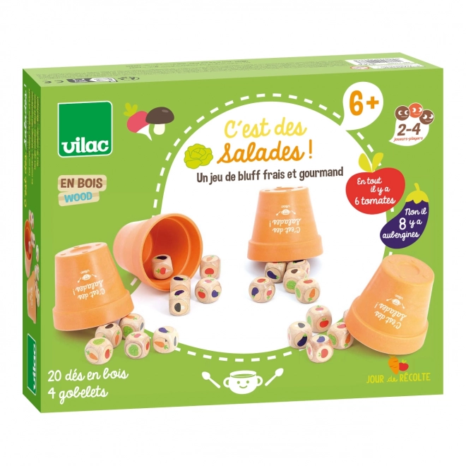 Vilac Fun Game Vegetable Garden