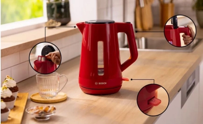 Waterkoker MyMoment 1,7l Rood