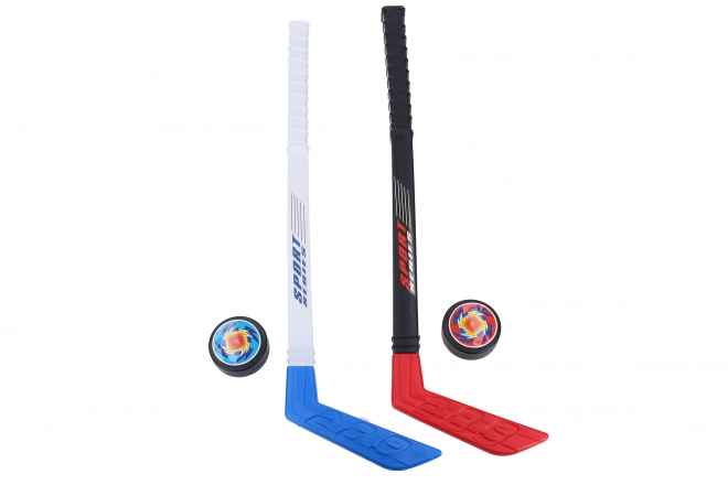 Kinderhockeysticks met pucks - 57 cm
