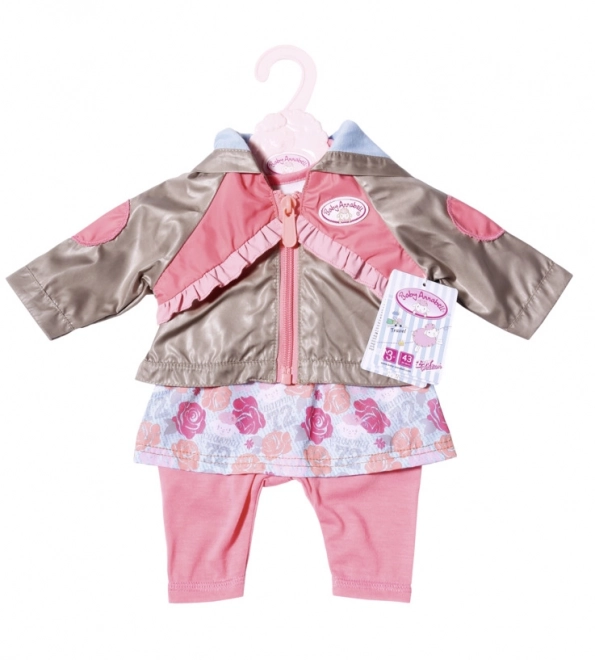 Baby Annabell Kleding met jas 43 cm