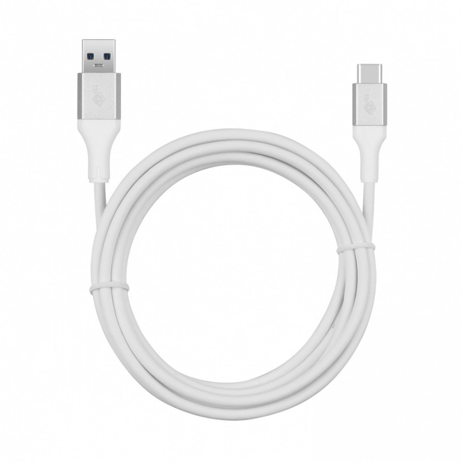 Câble USB 3.0 - USB C Blanc 2m PREMIUM 3A TPE