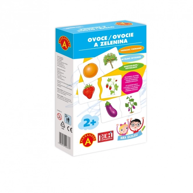 Spel scholen Fruit en Groenten voor kinderen
