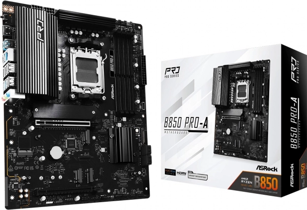 ASRock B850 PRO-A carte mère ATX avec prise en charge DDR5 et socket AM5
