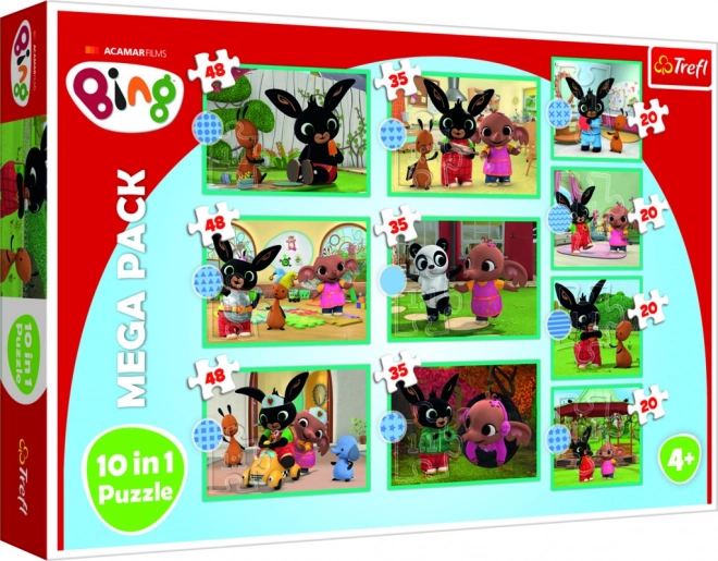Mega Puzzlepackung Bing 10in1