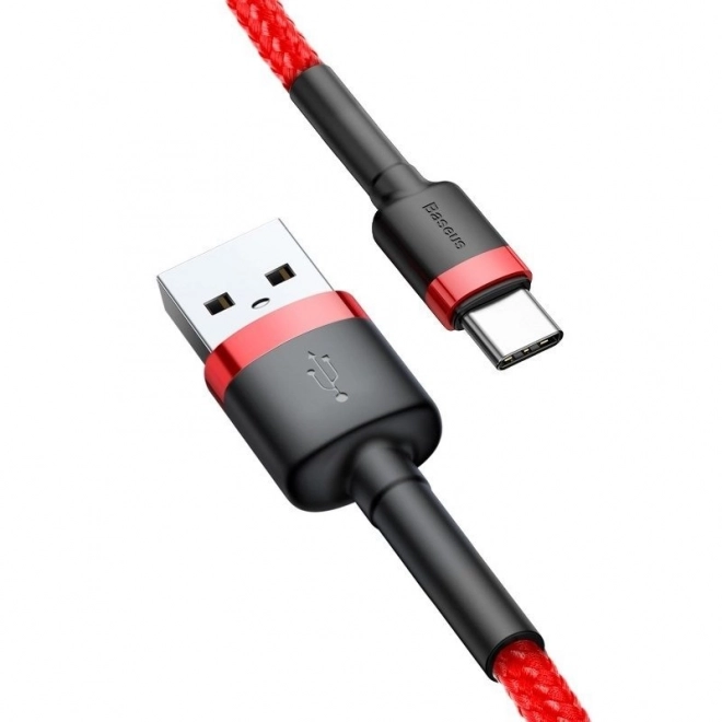 Baseus Cafule USB-C kabel 2A 3m - rood