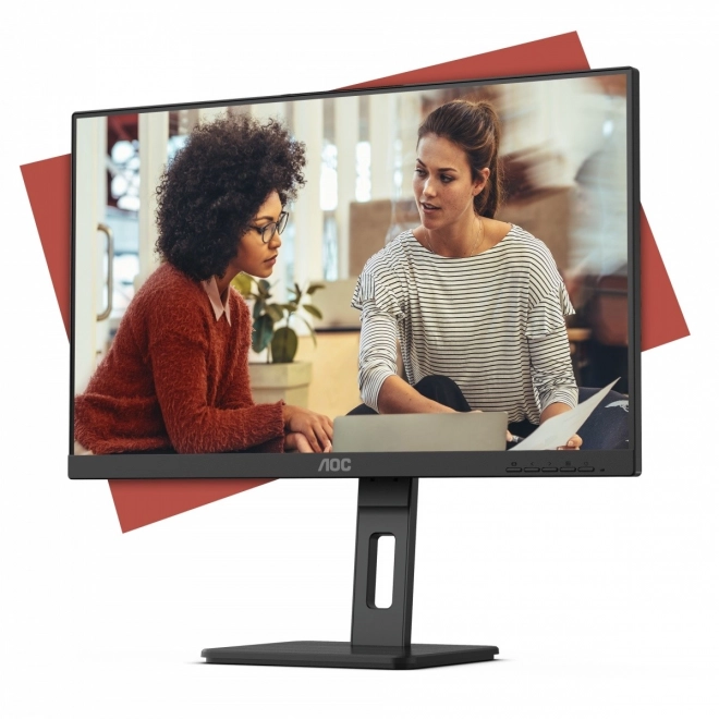 Monitor AOC 24 inch IPS HDMI DP Pivot luidsprekers