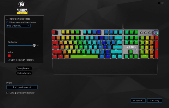 Mechanisch gaming toetsenbord Aurora K-4