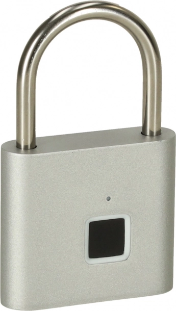 Smart fingerprint padlock, waterproof, USB rechargeable